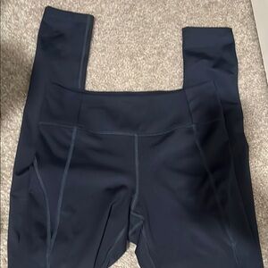 Girlfriend Collective Navy Leggings